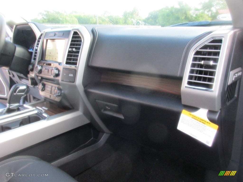 2016 F150 Lariat SuperCrew - Oxford White / Black photo #16