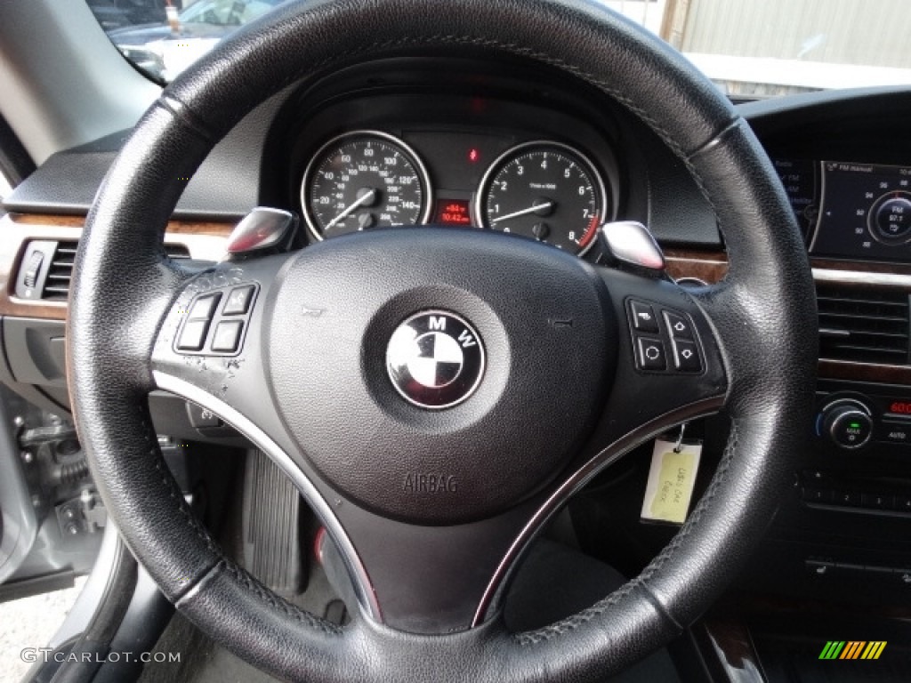 2009 3 Series 335xi Coupe - Space Grey Metallic / Saddle Brown Dakota Leather photo #12