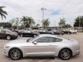 2016 Ingot Silver Metallic Ford Mustang EcoBoost Premium Coupe  photo #12