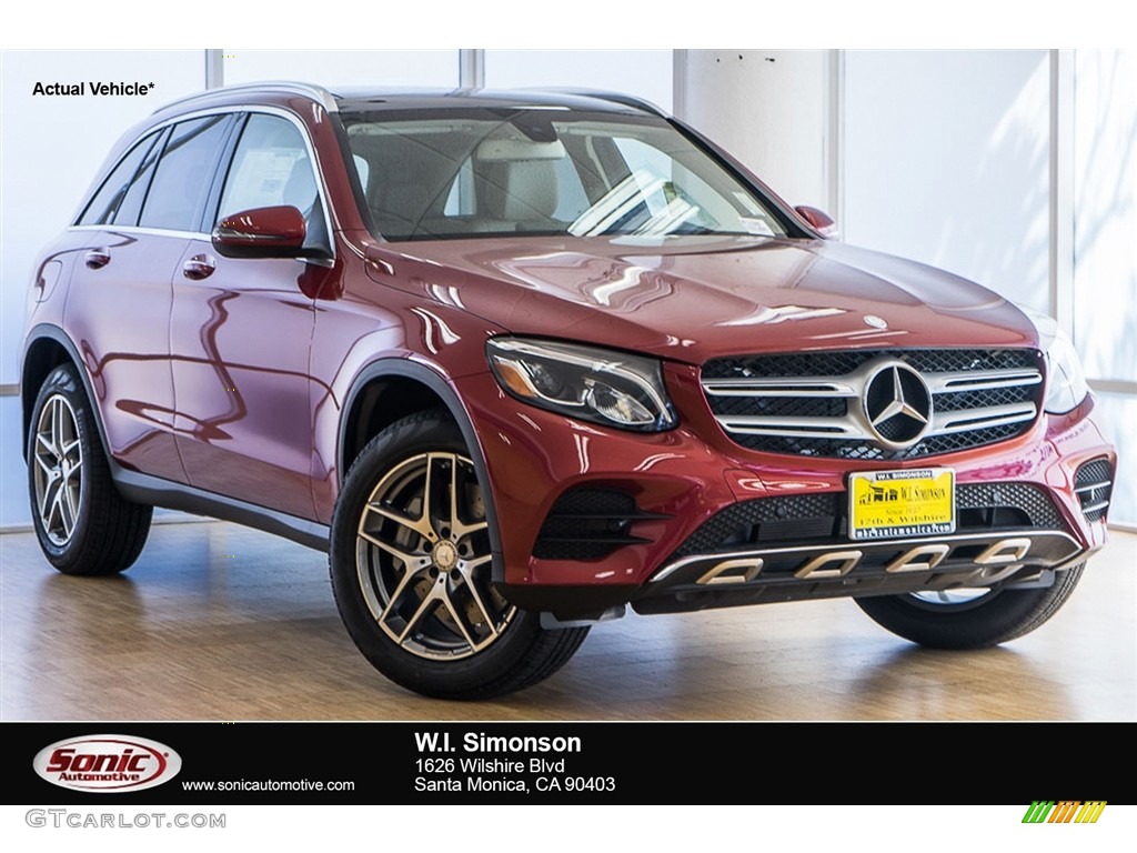 2017 GLC 300 - designo Cardinal Red Metallic / Silk Beige/Black photo #1