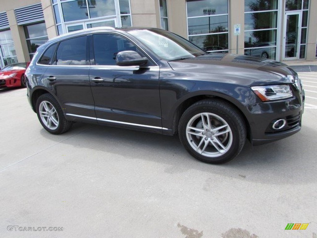 2015 Q5 2.0 TFSI Premium Plus quattro - Lava Gray Metallic / Black photo #1