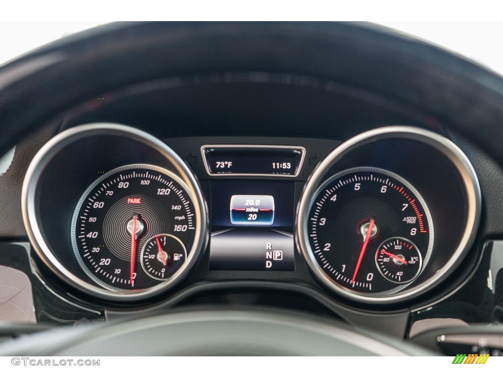 2017 Mercedes-Benz GLS 550 4Matic Gauges Photo #115199426