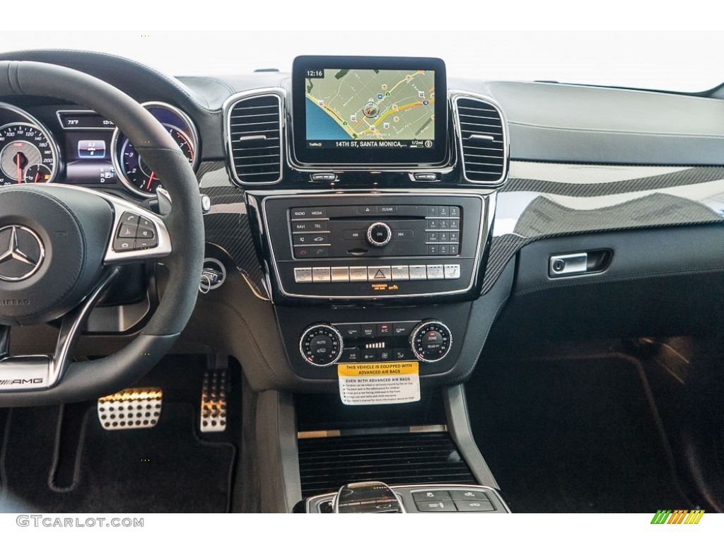 2017 Mercedes-Benz GLS 63 AMG 4Matic Black Dashboard Photo #115199793