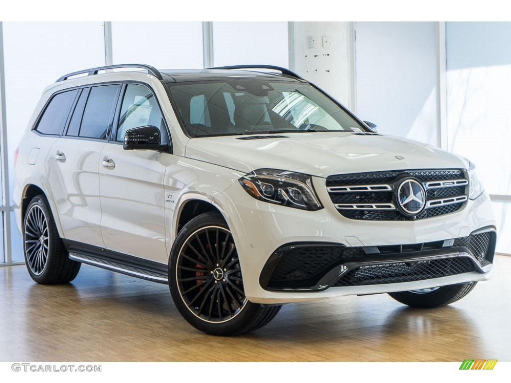 Polar White 2017 Mercedes-Benz GLS 63 AMG 4Matic Exterior Photo #115199892