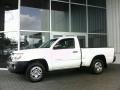 2007 Super White Toyota Tacoma Regular Cab  photo #3