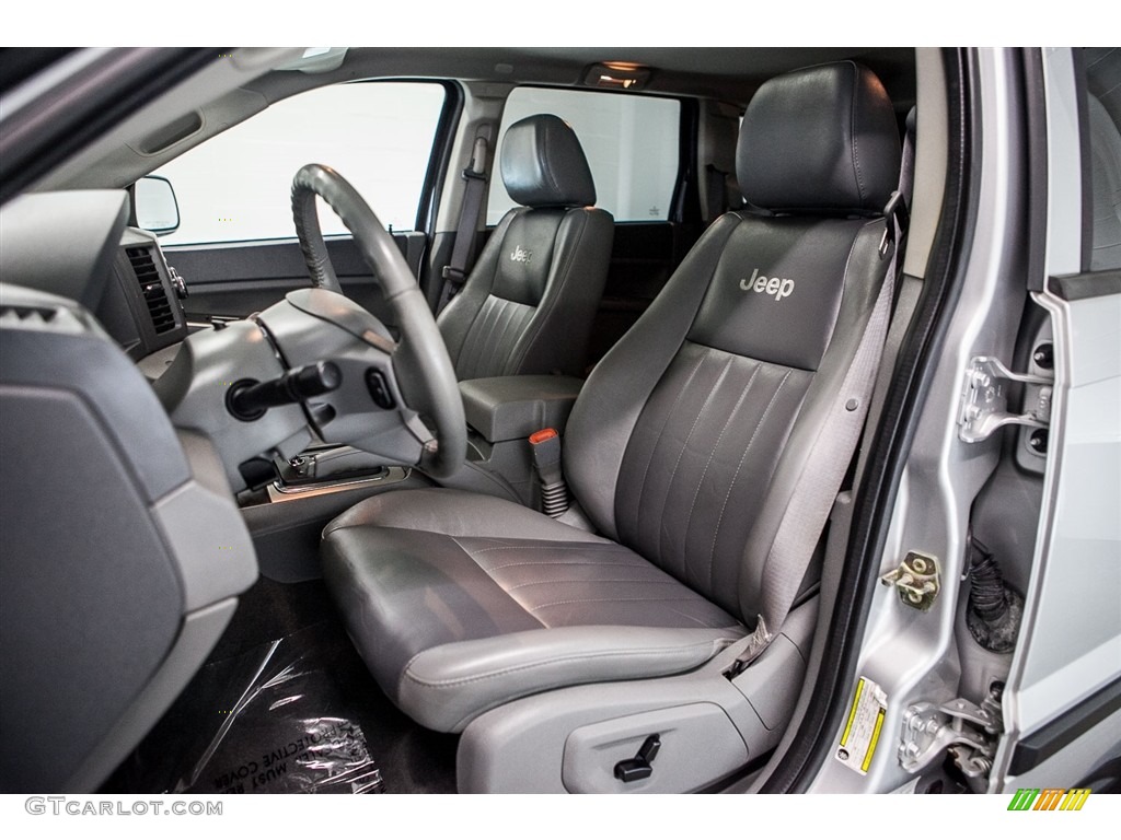 2007 Grand Cherokee Laredo - Bright Silver Metallic / Medium Slate Gray photo #6