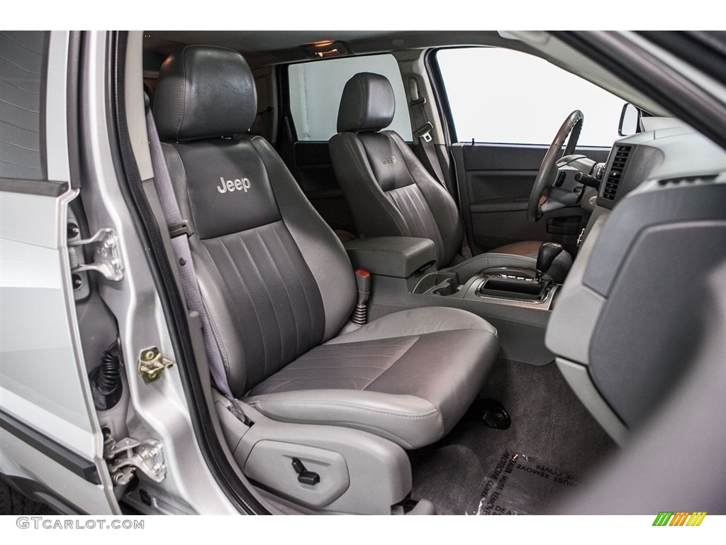 2007 Grand Cherokee Laredo - Bright Silver Metallic / Medium Slate Gray photo #13