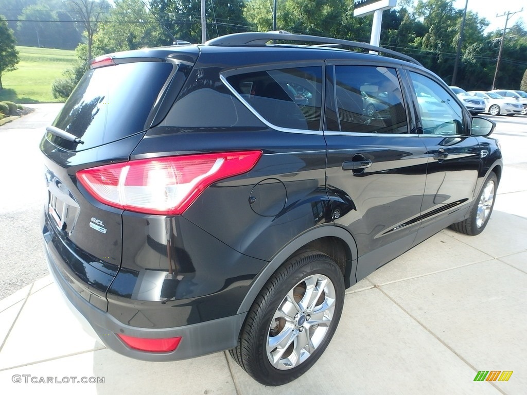 2013 Escape SEL 2.0L EcoBoost 4WD - Tuxedo Black Metallic / Charcoal Black photo #5