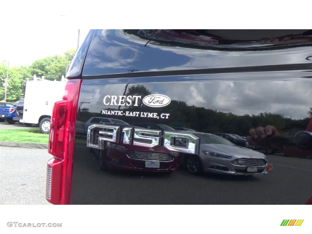 2016 F150 Lariat SuperCrew 4x4 - Shadow Black / Black photo #10