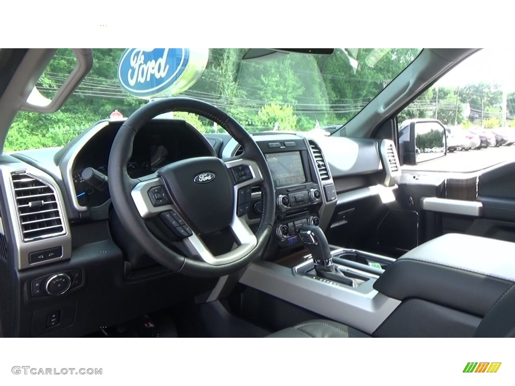 2016 F150 Lariat SuperCrew 4x4 - Shadow Black / Black photo #11