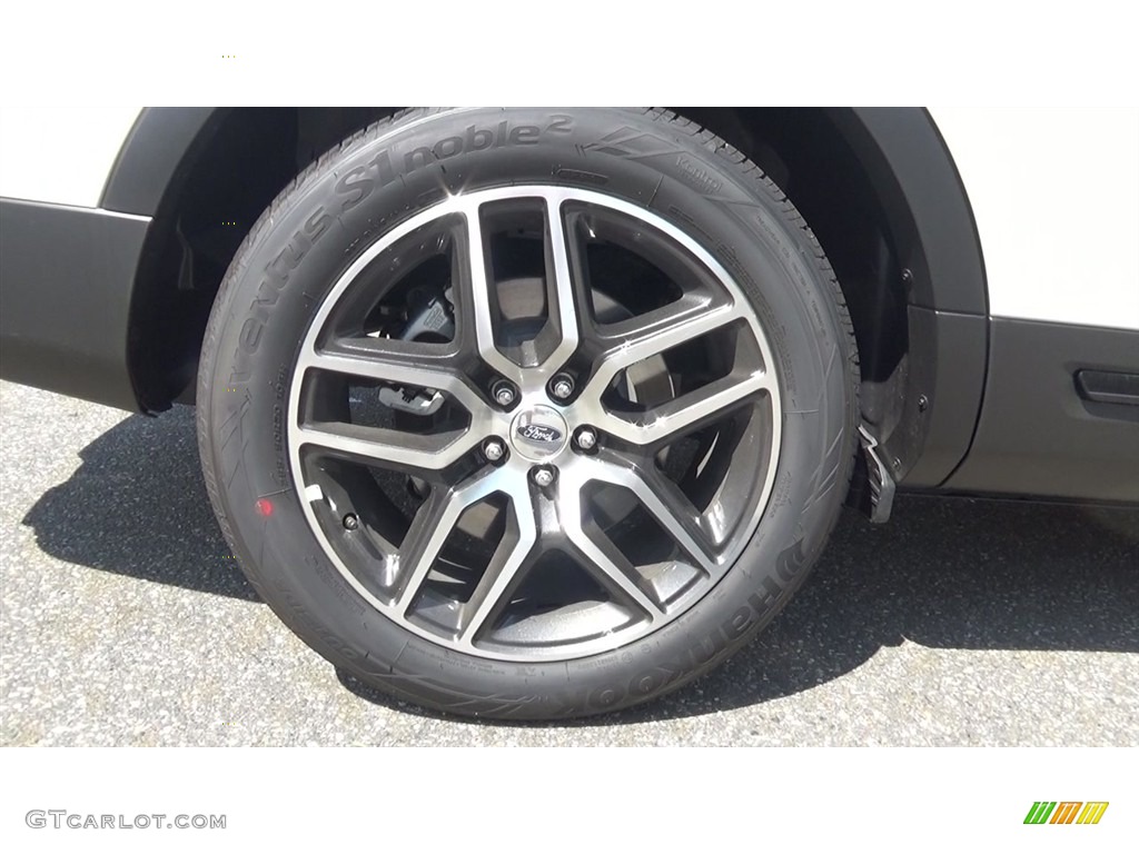 2017 Explorer Sport 4WD - White Platinum / Ebony Black photo #20
