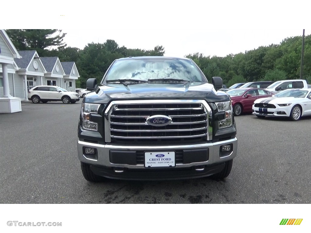 2016 F150 XLT SuperCrew 4x4 - Green Gem / Medium Earth Gray photo #2