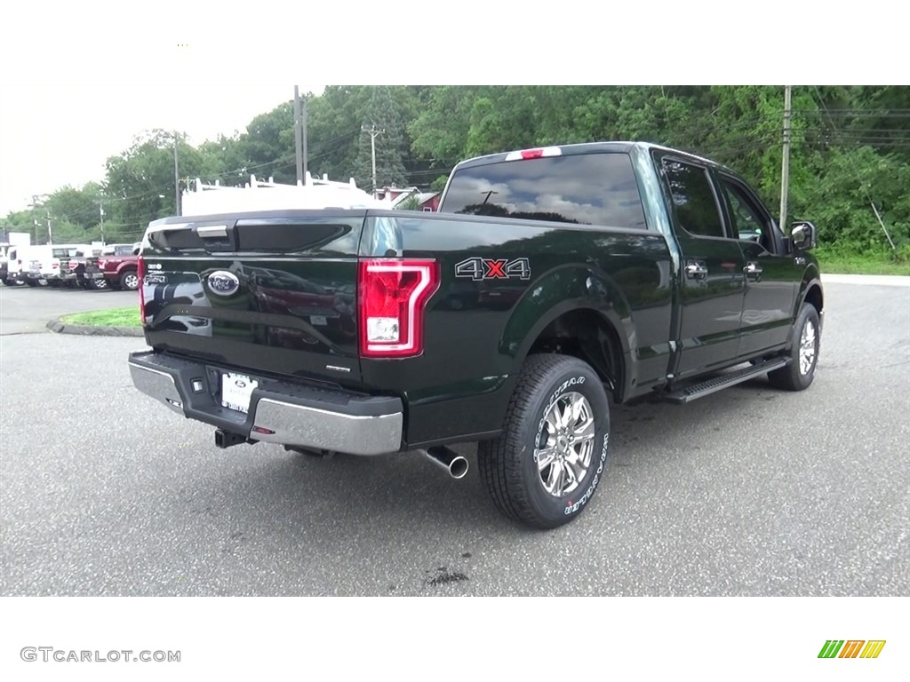 2016 F150 XLT SuperCrew 4x4 - Green Gem / Medium Earth Gray photo #7