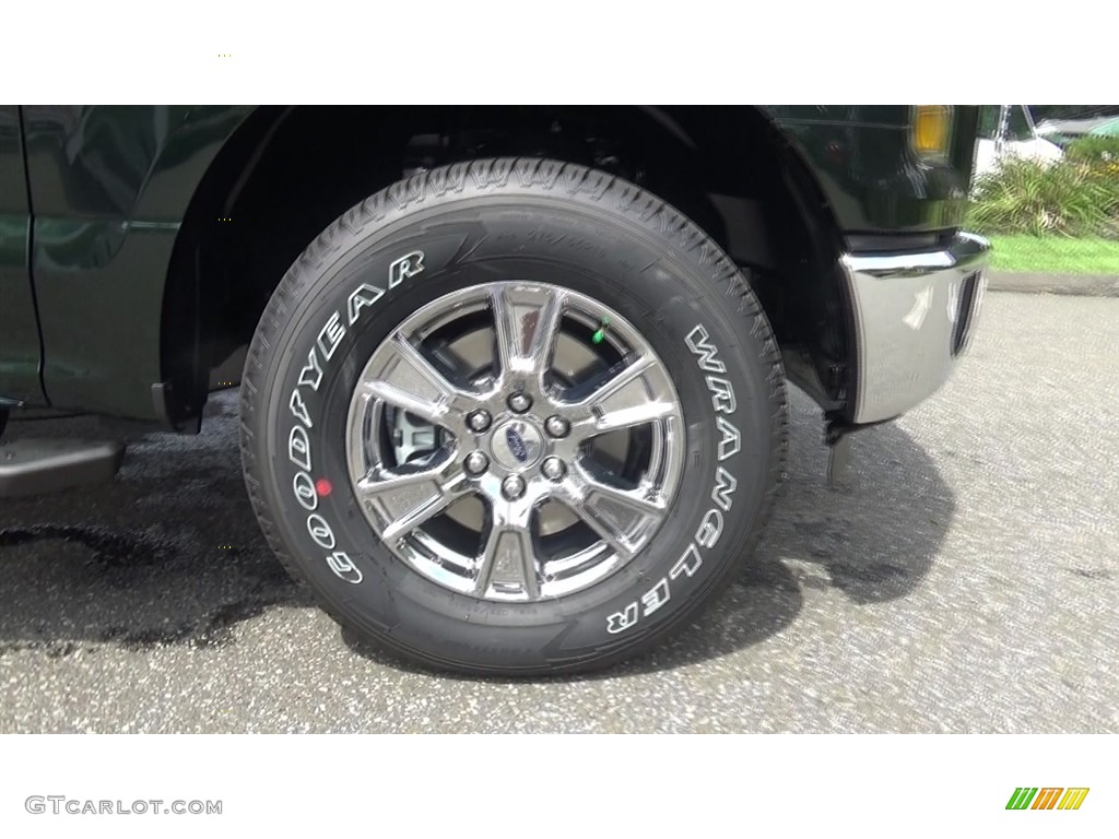 2016 F150 XLT SuperCrew 4x4 - Green Gem / Medium Earth Gray photo #26