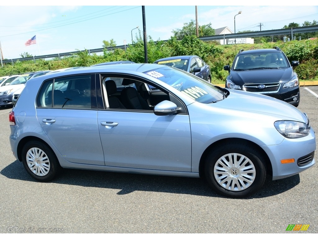 2011 Golf 4 Door - Shark Blue Metallic / Titan Black photo #4
