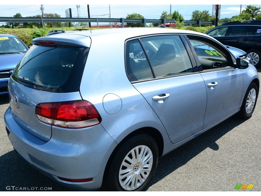 2011 Golf 4 Door - Shark Blue Metallic / Titan Black photo #6