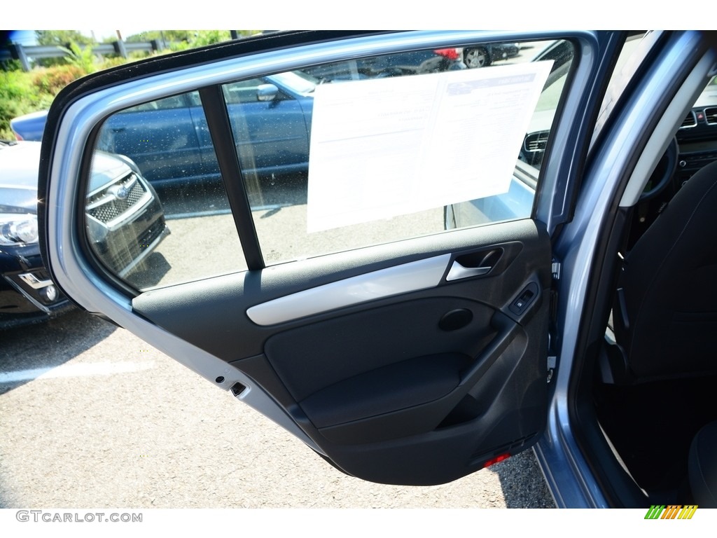 2011 Golf 4 Door - Shark Blue Metallic / Titan Black photo #18