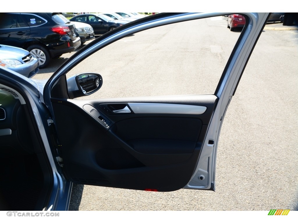 2011 Golf 4 Door - Shark Blue Metallic / Titan Black photo #19