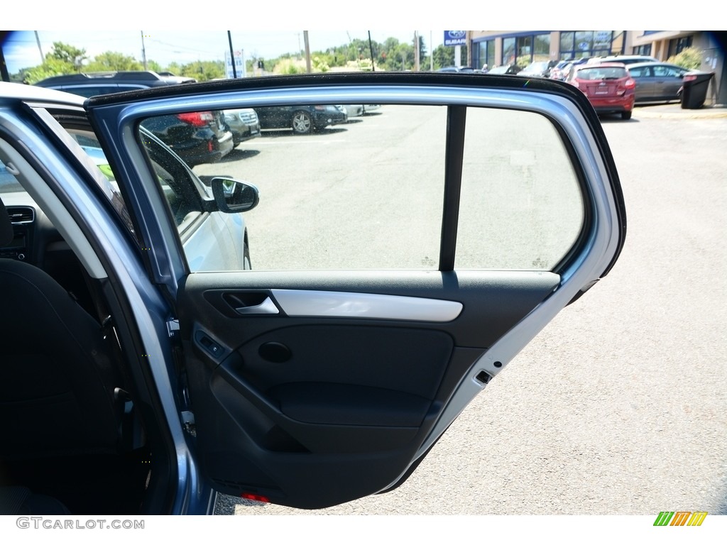 2011 Golf 4 Door - Shark Blue Metallic / Titan Black photo #20