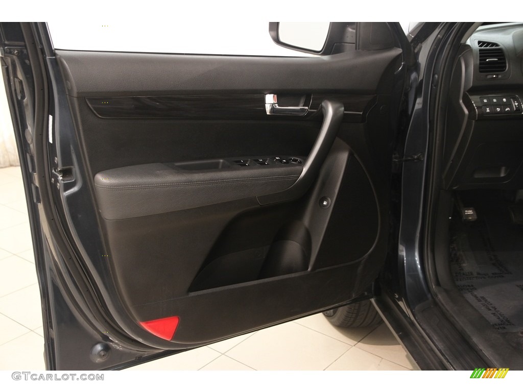 2011 Sorento LX V6 AWD - Pacific Blue / Black photo #4