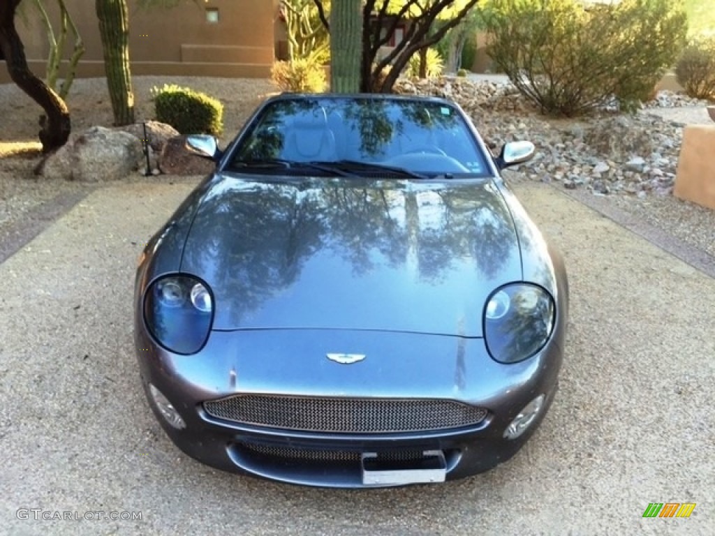 2003 DB7 Vantage Volante - AM Titanium Silver / Obsidian Black photo #1