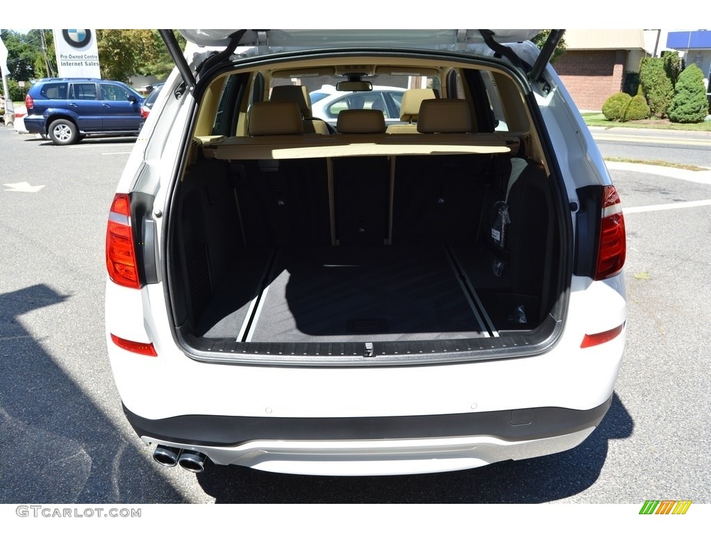 2016 BMW X3 xDrive28i Trunk Photo #115212923