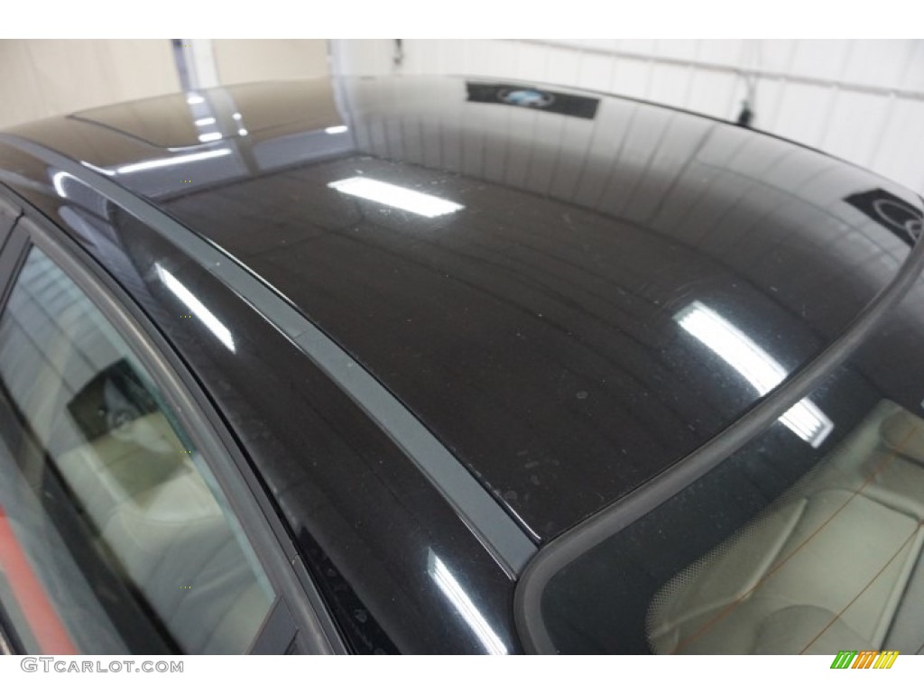2002 3 Series 325xi Sedan - Jet Black / Sand photo #84