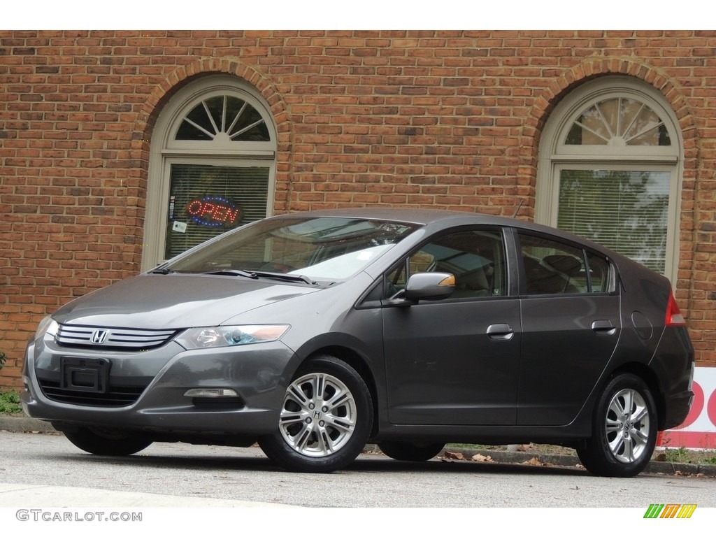 2011 Insight Hybrid EX - Polished Metal Metallic / Gray photo #3