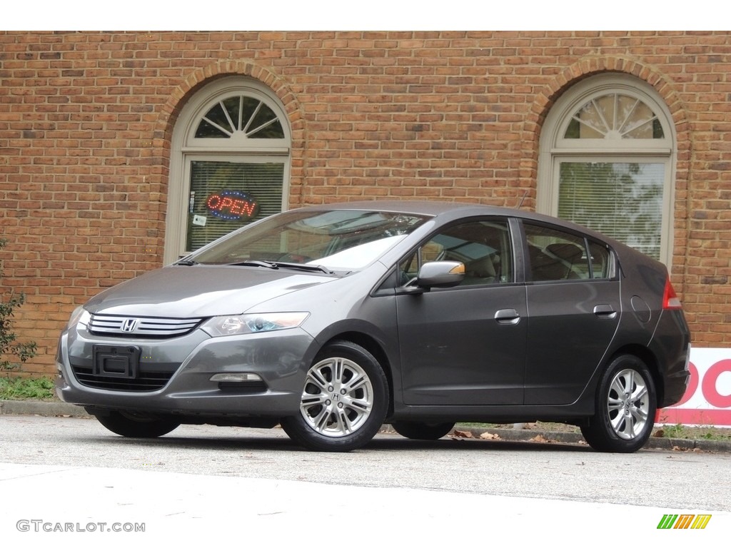 2011 Insight Hybrid EX - Polished Metal Metallic / Gray photo #4