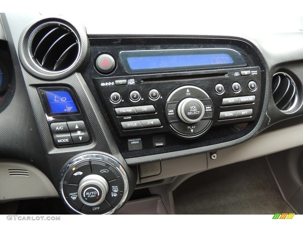 2011 Insight Hybrid EX - Polished Metal Metallic / Gray photo #7