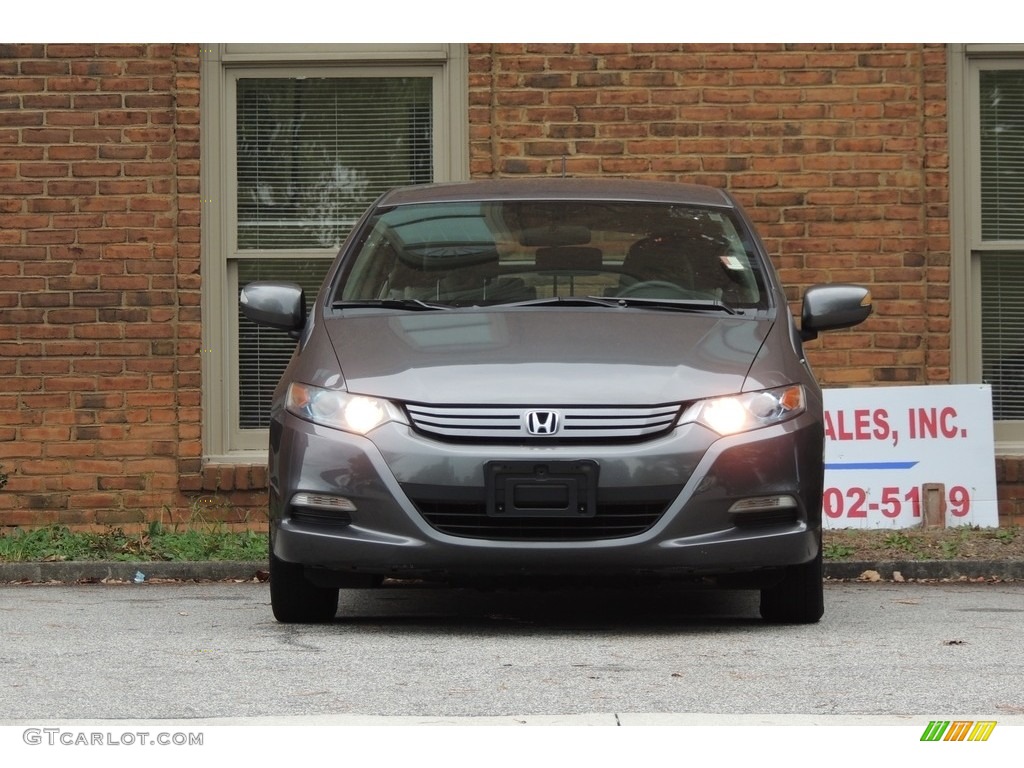2011 Insight Hybrid EX - Polished Metal Metallic / Gray photo #17