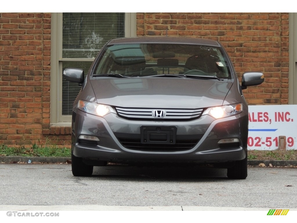 2011 Insight Hybrid EX - Polished Metal Metallic / Gray photo #18