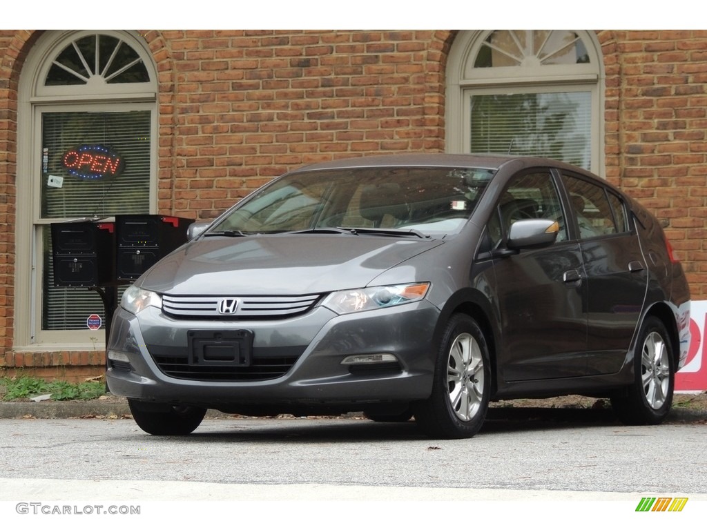 2011 Insight Hybrid EX - Polished Metal Metallic / Gray photo #19