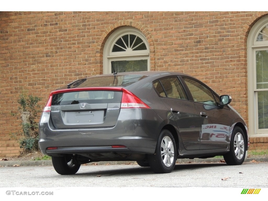 2011 Insight Hybrid EX - Polished Metal Metallic / Gray photo #20