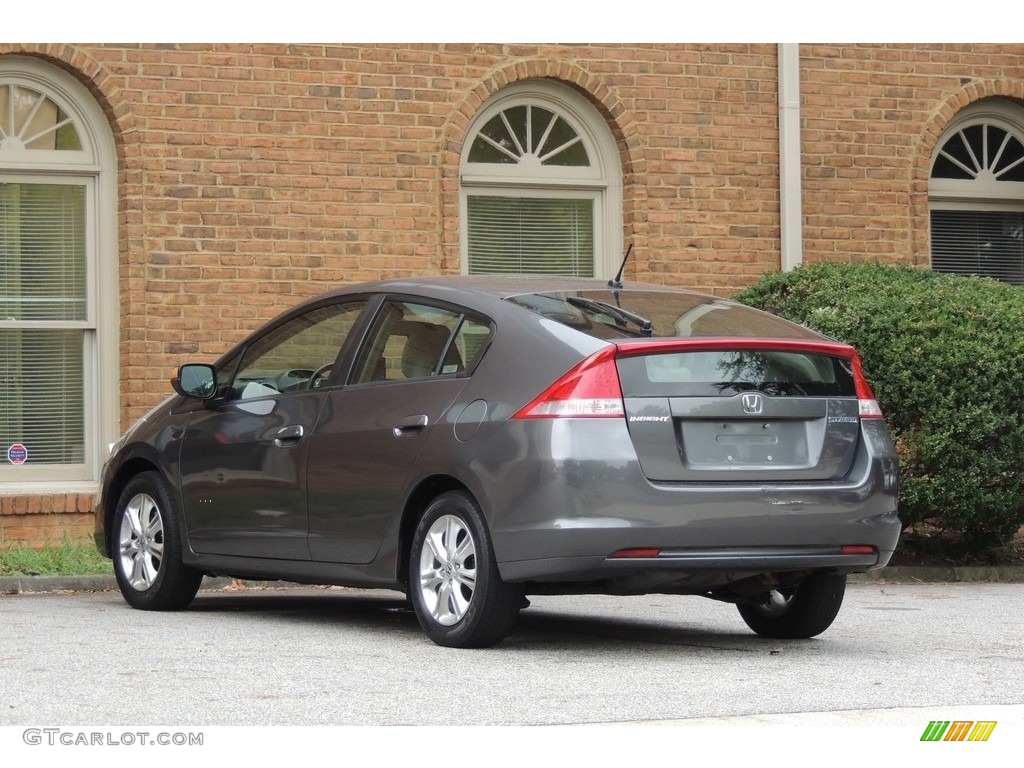 2011 Insight Hybrid EX - Polished Metal Metallic / Gray photo #21