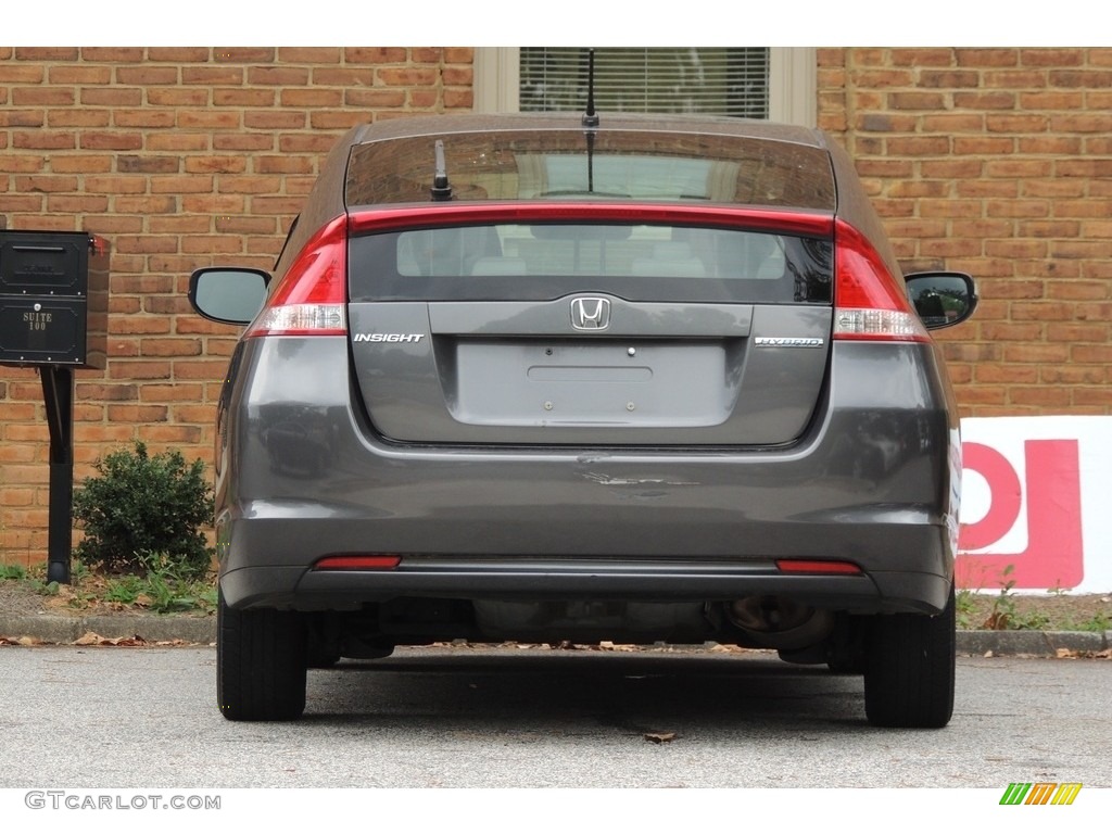 2011 Insight Hybrid EX - Polished Metal Metallic / Gray photo #22