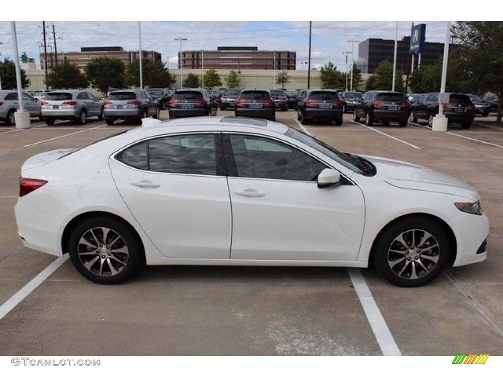 Bellanova White Pearl 2017 Acura TLX Technology Sedan Exterior Photo #115219139