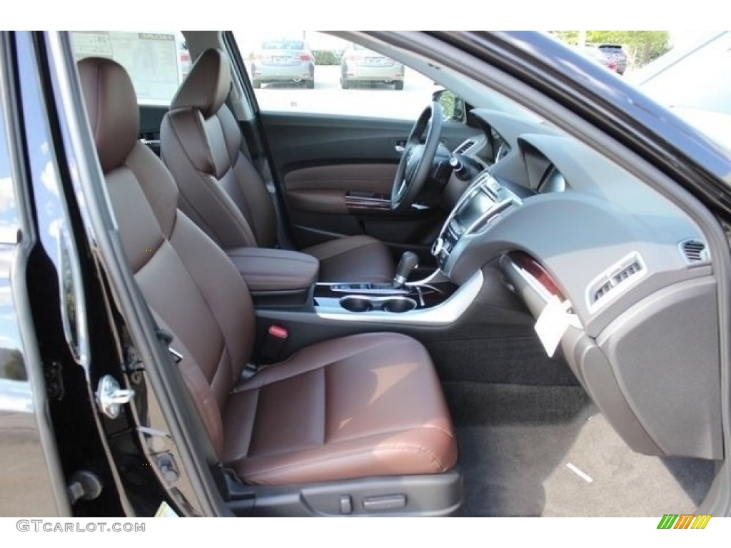 Espresso Interior 2017 Acura TLX Sedan Photo #115219937