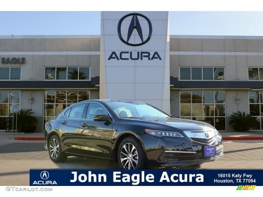 2017 TLX Sedan - Crystal Black Pearl / Ebony photo #1