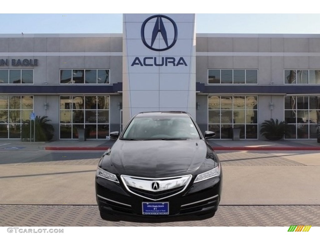 2017 TLX Sedan - Crystal Black Pearl / Ebony photo #2