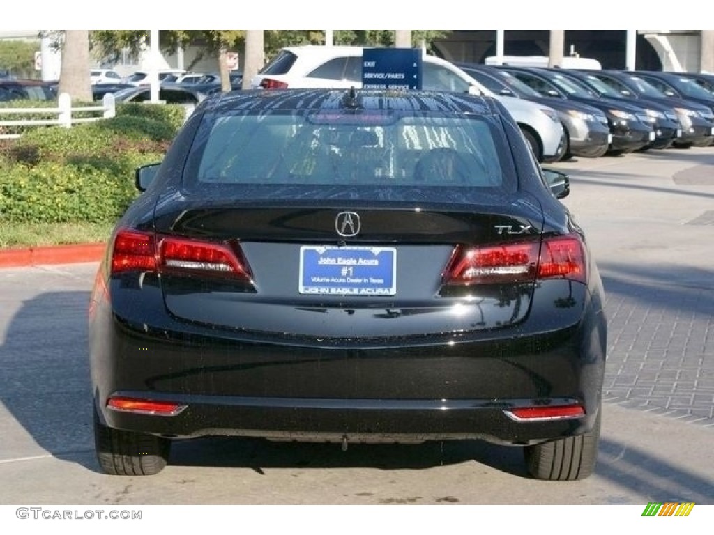 2017 TLX Sedan - Crystal Black Pearl / Ebony photo #6