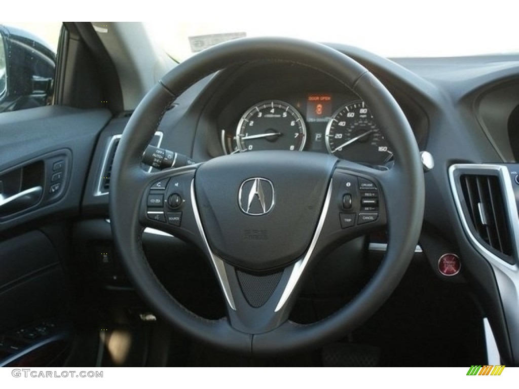 2017 TLX Sedan - Crystal Black Pearl / Ebony photo #30