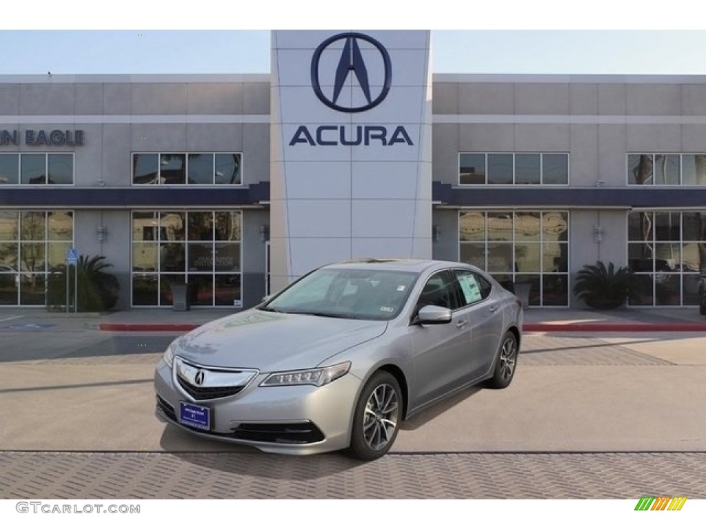 2017 TLX V6 Technology Sedan - Lunar Silver Metallic / Ebony photo #3