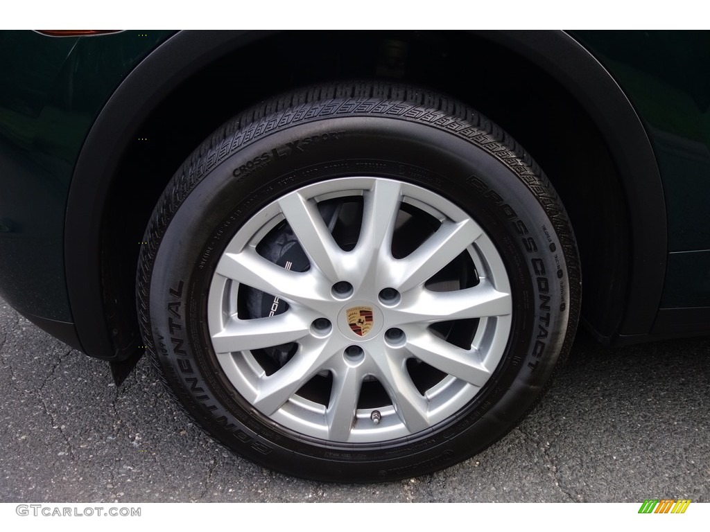 2014 Cayenne  - Jet Green Metallic / Luxor Beige photo #9