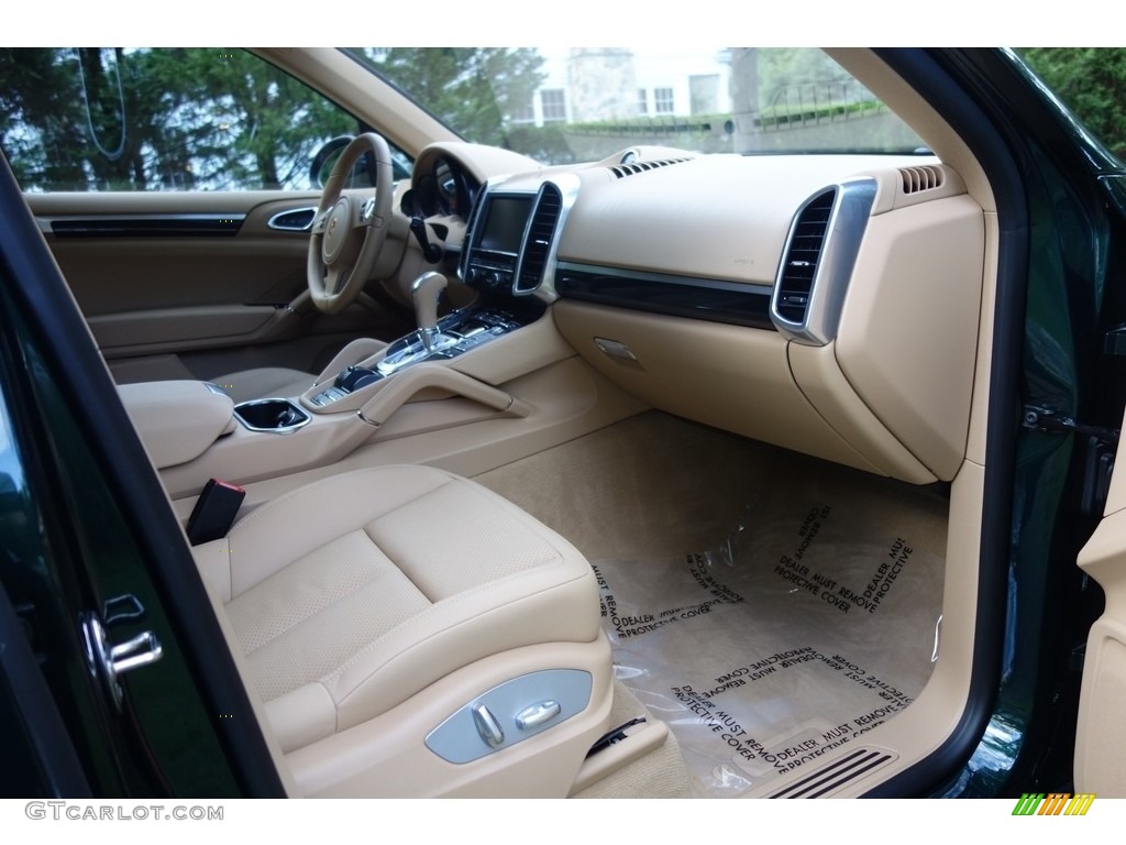 2014 Cayenne  - Jet Green Metallic / Luxor Beige photo #15