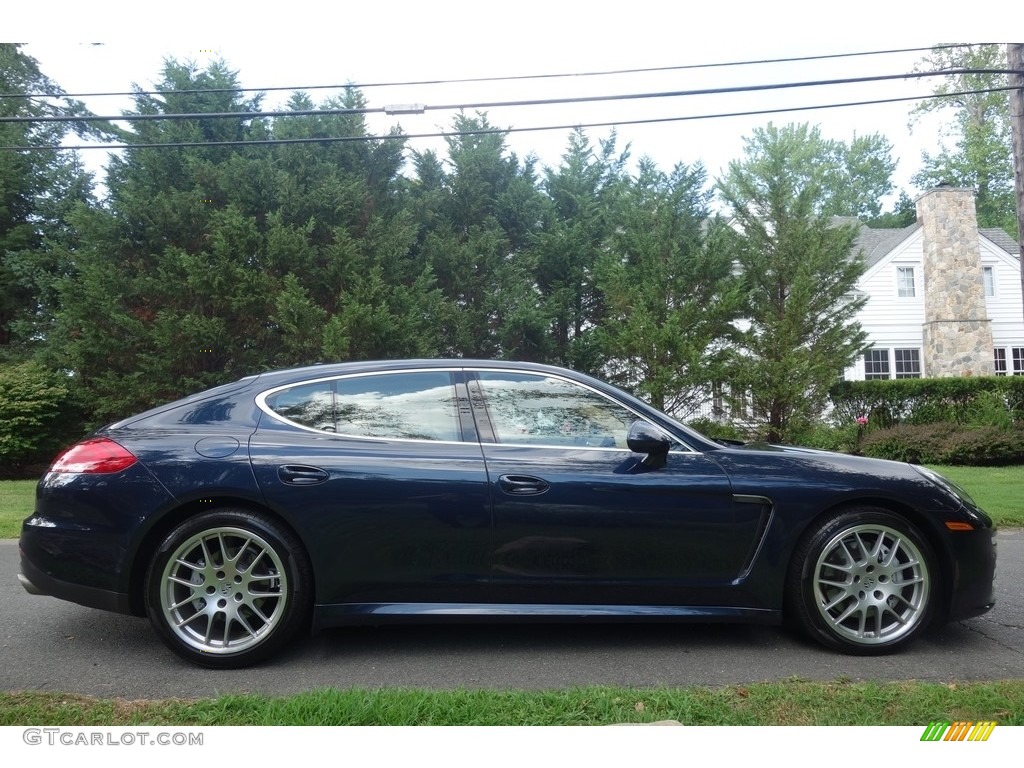 2014 Panamera S - Dark Blue Metallic / Luxor Beige photo #7