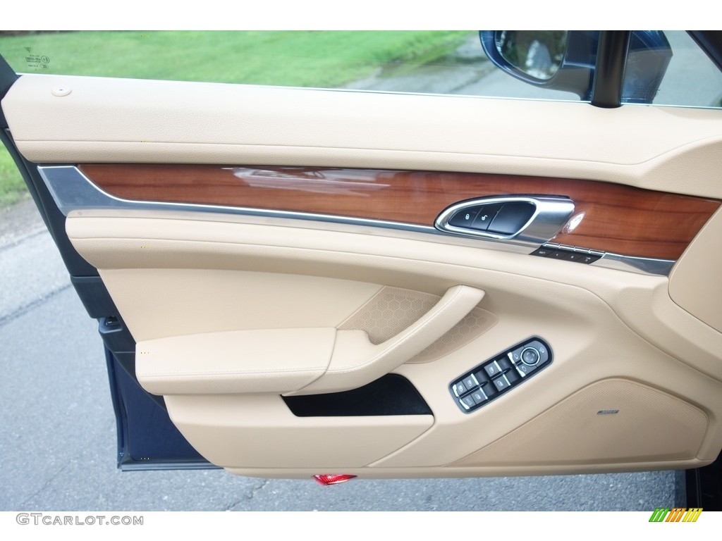 2014 Panamera S - Dark Blue Metallic / Luxor Beige photo #11