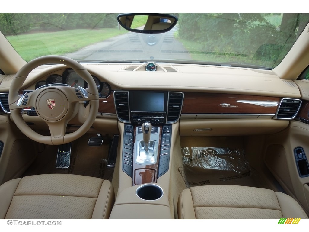 2014 Panamera S - Dark Blue Metallic / Luxor Beige photo #13