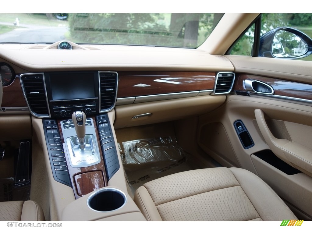 2014 Panamera S - Dark Blue Metallic / Luxor Beige photo #14