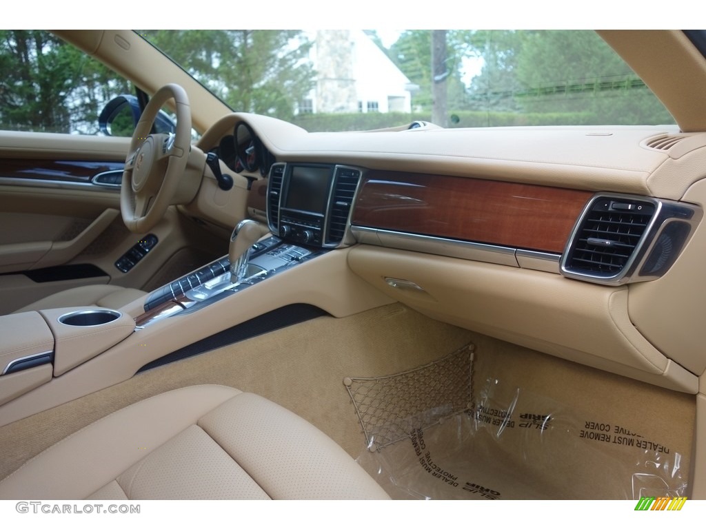 2014 Panamera S - Dark Blue Metallic / Luxor Beige photo #16